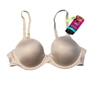 Maidenform Tshirt Bra with Smartzone Cups & Convertible Straps - size 36B NEW